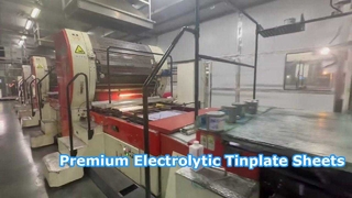 High Performance Electrolytic Tinplate sheets for Packaging