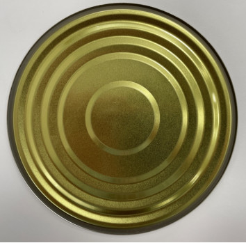 ID153mm 603Tinplate Deckel Metalldose mit Deckel für Papierrohr Weißblech SPTE TFS
