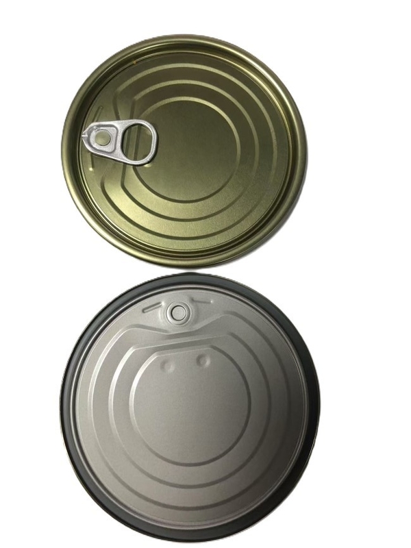 Runde Form EOE #401 99mm Blechdeckel mit Silber-Gold- oder Weißaluminium-Finixierung