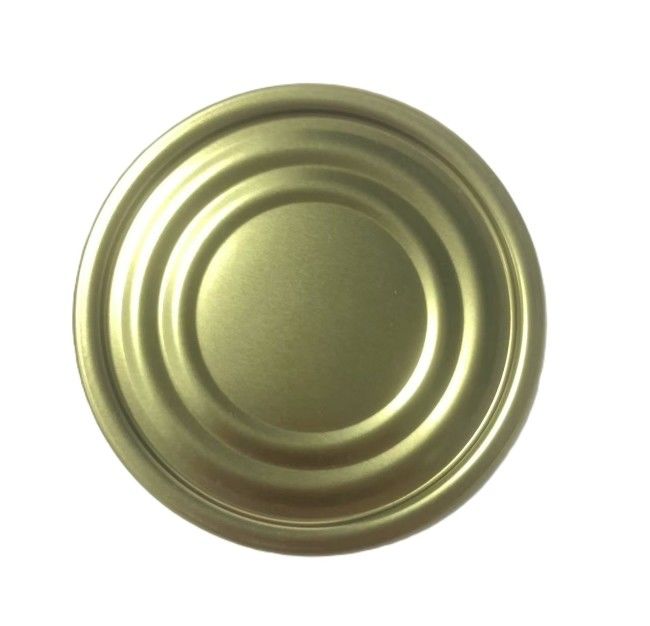 300D 73mm Blechdeckel für Lebensmittelgesundheitsdosen Boden 0,18mm Dicke TFS Dosendeckel
