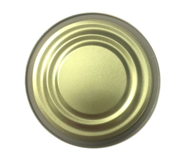 300D 73mm Blechdeckel für Lebensmittelgesundheitsdosen Boden 0,18mm Dicke TFS Dosendeckel