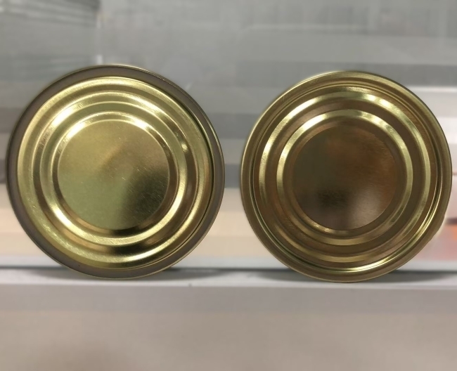 300D 73mm Elektrolytisch verzinnter Stahlblech (ETP) Deckel für Lebensmittelverpackungen – 0,18 mm Dicke TFS