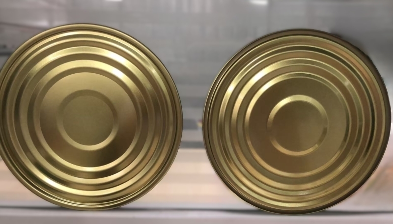 Premium 153 mm Durchmesser Elektrolytische Zinnplatte (ETP) Kanndeckel für Lebensmittelverpackungen - rostfeste und anpassbar