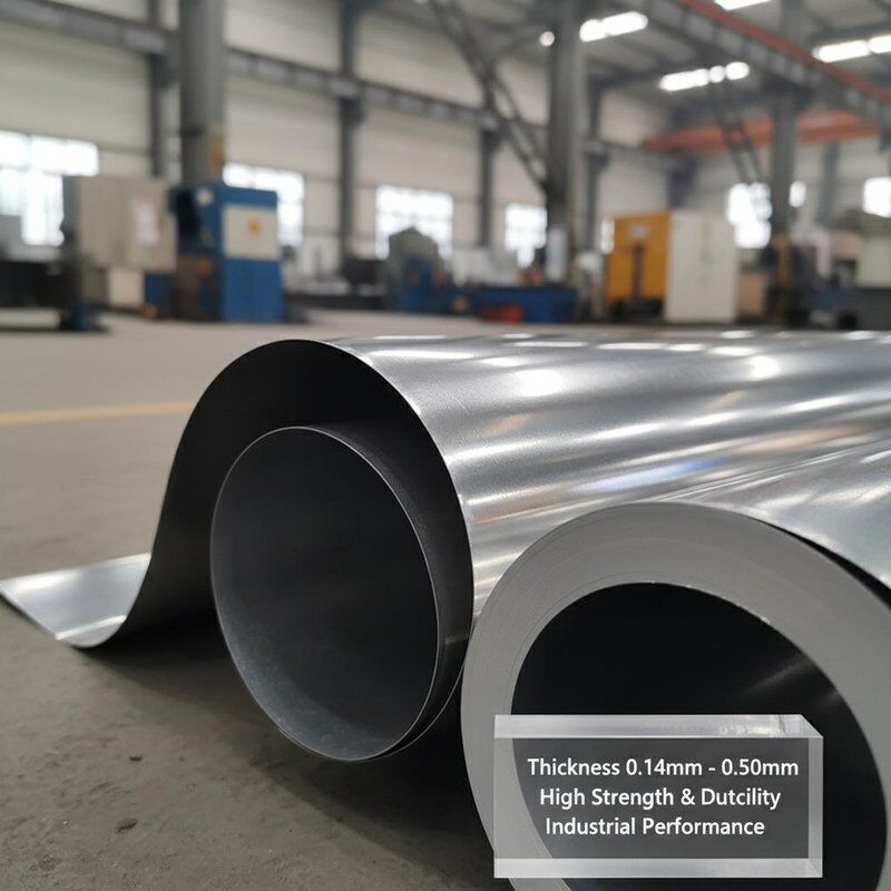 Lichtflächige Blechplatten mit hoher Festigkeit und Duktilität, Dicke von 014 mm bis 050 mm, für industrielle Zwecke bestimmt