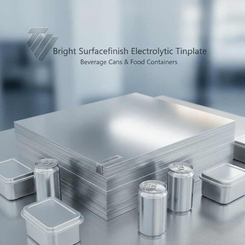 Helle Oberfläche Elektrolytisch verzinnte Bleche Weißblech Kategorie Perfekt für Getränkedosen und Lebensmittelbehälter Langlebig