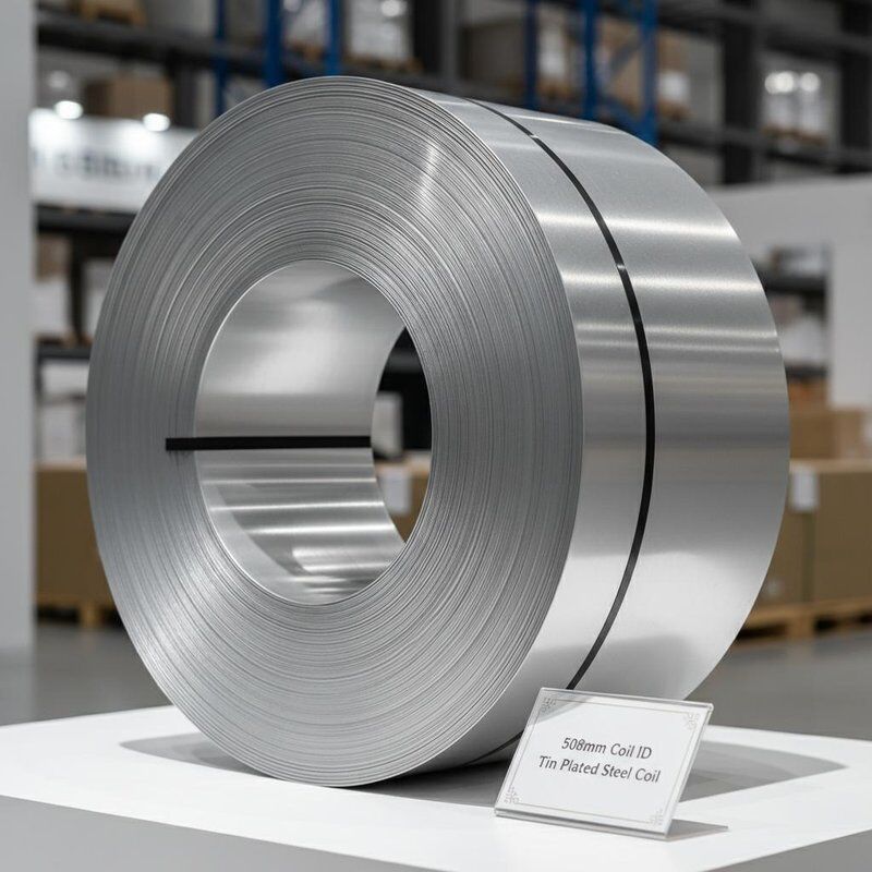 508mm Coil-Innendurchmesser verzinkter Stahlspule mit ausgezeichneter Verzinnung für verbesserte Haltbarkeit und Korrosionsschutz