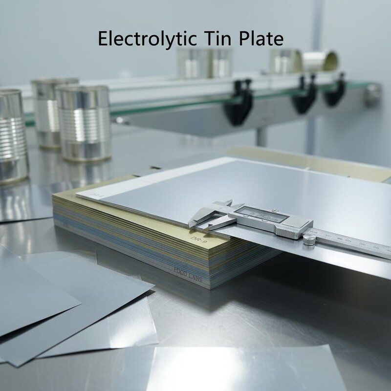 Elektrolytisches Weißblech-ETP-Blatt mit Korrosionsbeständigkeit DR-8 DR-9 und 0,15–0,5 mm Dicke für Lebensmitteldosen