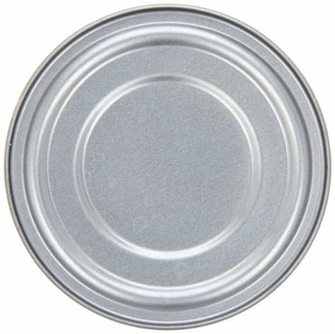 Zinnblech-Unterseiten-Deckel-normales konserviertes runde Flaschen-Ende 603# Verpacken- der Lebensmitteldurchmessers 153mm